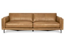 Shop Renfrew Leather Sofa 94" -Adler Tan and more