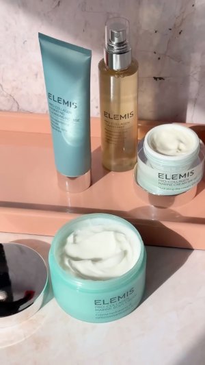 @spacenk&rsquo;s instagram video of Elemis Pro-Collagen Marine Body Cream