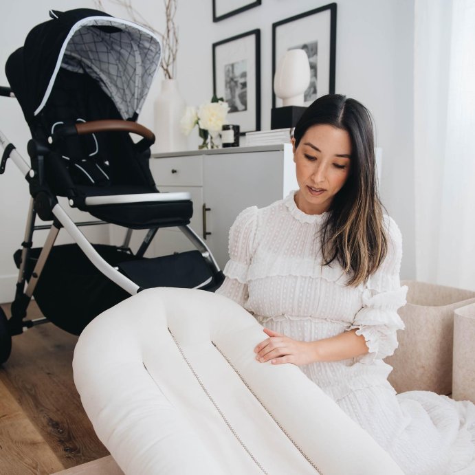user image by @crystalinmarie, Snuggle Me Organic Lounger