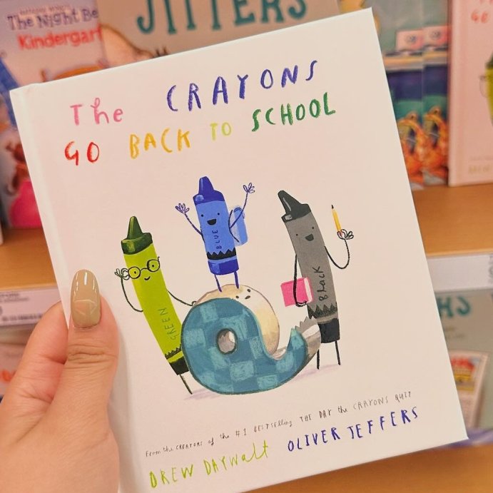 user image by @meetmissayala, The Crayons Go Back to School - by  Drew Daywalt (Hardcover)