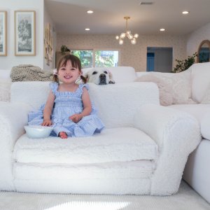 Sherpa Anywhere Sofa Lounger®| Kids Lounge | Pottery Barn Kids