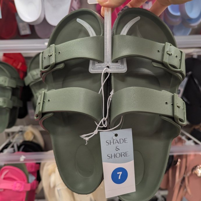 user image by @abbys_findsandfaves, Women's Neida EVA Two Band Footbed Slide Sandals - Shade & Shore™