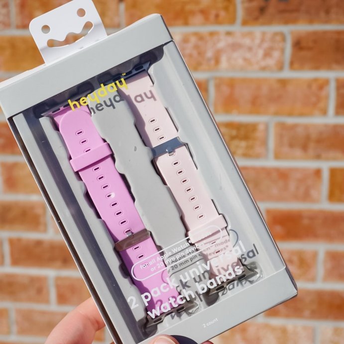 user image by @ms_karolina_, 2pk Universal Silicone Watch Band - heyday&#8482; Cosmetic Pink &#38; Bright Lilac