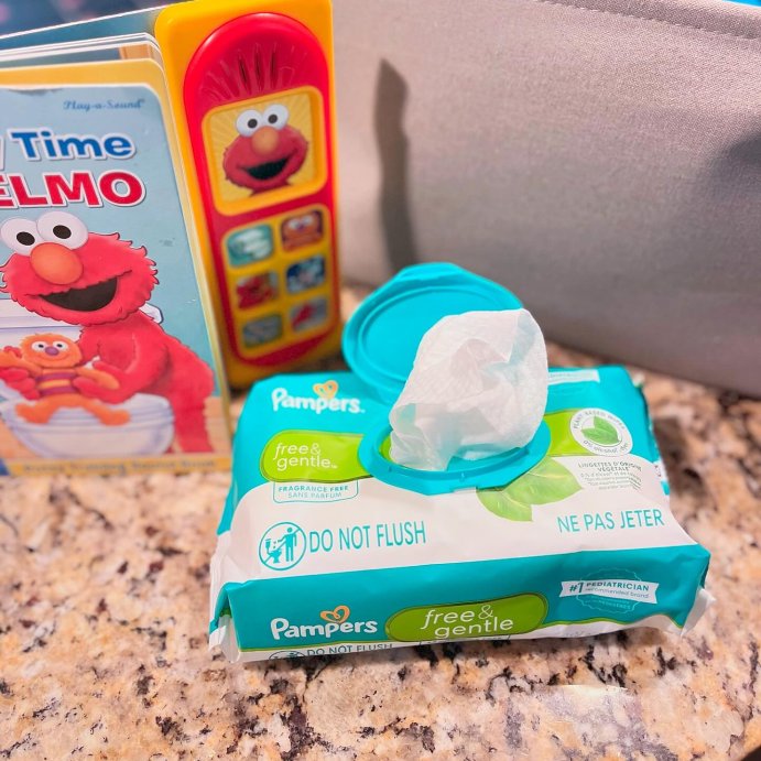 user image by @alexsocially, Pampers Free & Gentle Baby Wipes