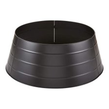 Shop Cache-pied décoratif pour arbre de Noël CANVAS Collection C'est la belle nuit de Noël, noir mat, 27 po, paq. 3 and more