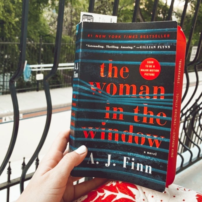user image by @cuteandfrugal, Woman in the Window -  by A. J. Finn (Hardcover)