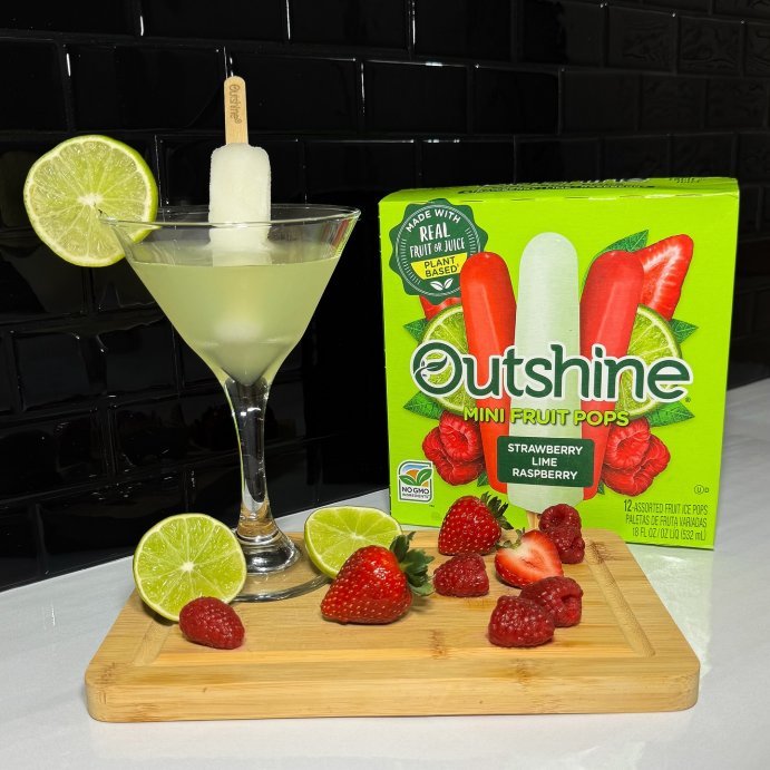 user image by @jerneshaa, Outshine Strawberry, Lime &#38; Raspberry Frozen Fruit Bar - 12ct