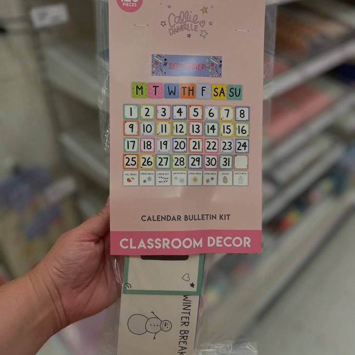 user image by @joyfuljourneysinprek, Callie Danielle Calendar Pocket Chart, Teacher Supplies
