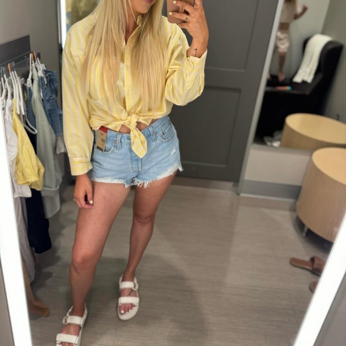 user image by @maeg_thompson, Levi's 501® Original Fit High-Rise Women's Jean Shorts