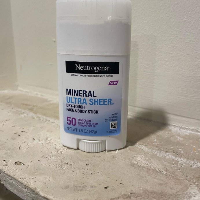 user image by @sjp1584, Neutrogena Mineral Ultra Sheer Face and Body Sunscreen Stick - SPF 50 - 1.5oz