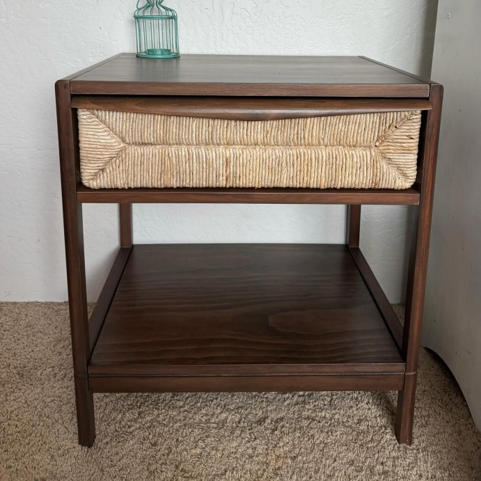 user image by @michaeladavidson, Withania Accent Table - Threshold&#8482;: Wood Composite, Decorative Storage Cabinet with Drawer