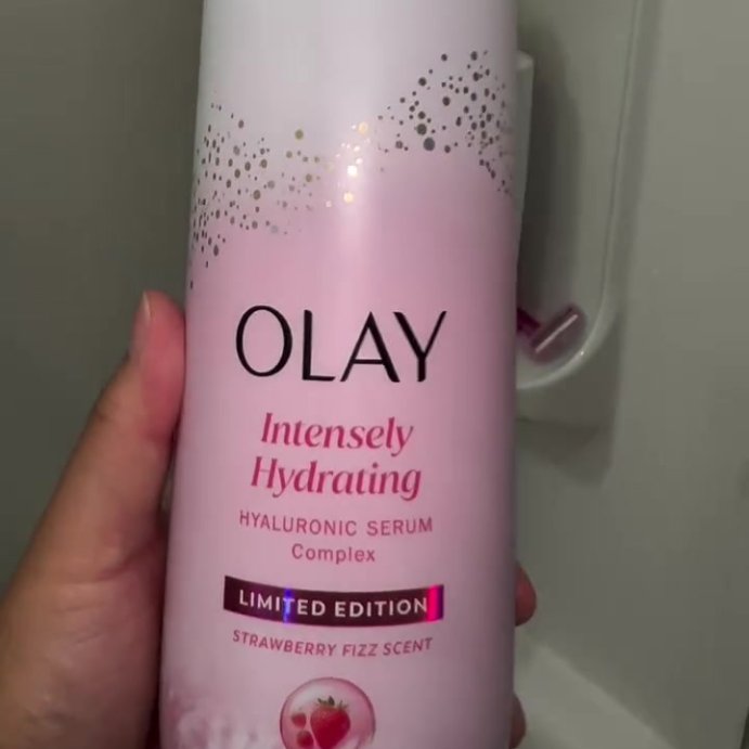 user image by @arellanojackie7, Olay Intensely Hydrating Body Wash with Hyaluronic Serum Complex - Strawberry Fizz - 20 fl oz