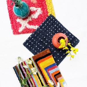 Graduated Dot Rug