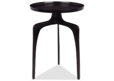 Shop Table d'appoint Saylish 21 po en métal recyclé -bronze vieilli and more