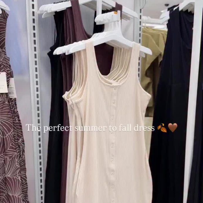 user image by @targetwithtay, Women's Knit Button-Front Midi Dress - A New Day™