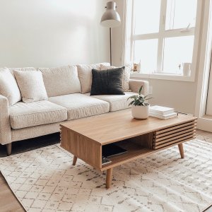 We finally rolled out our rug tonight because we just couldn’t wait any longer! So happy with how it looks and the color is exactly what we wanted. I love how much cozier it feels in here ☁️ It’ll look even better after we’ve flattened the corners and it’s had a little while to flatten out the bumps haha 

#livingroom #livingroomdecor #apartmentdecor #apartmentstyle #apartmenttherapy #apartmentliving #homedecor #mycozyhome #mycozyretreat #mycozystyle #hyggehome #hygge #hunkerhome #neutralhomedecor #neutralhome #neutraldecorstyles #myurbanbarn #urbanbarn #structube #ikeacanada #mystructubestyle #mystructube #rightathome #neutralhome #neutraldecor #neutralstyle #howihaven #bidathome #rugsusa #myhyggehome