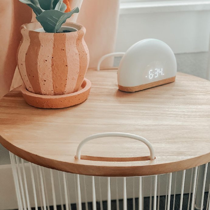 user image by @thephillipshaus, Wake Up Light Rise with Wood Kids&#39; Nightlight - Pillowfort&#8482;