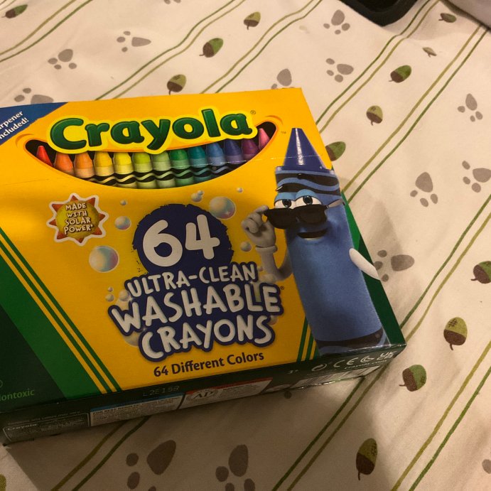 user image by Chris, Crayola 64ct Ultra Clean Washable Crayons Art Classroom Must Haves for Teachers Kids School Supplies Coloring Gift Ages 3+