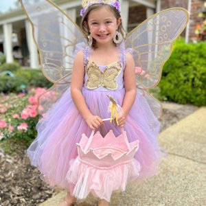 Lavender Butterfly Fairy Halloween Costume