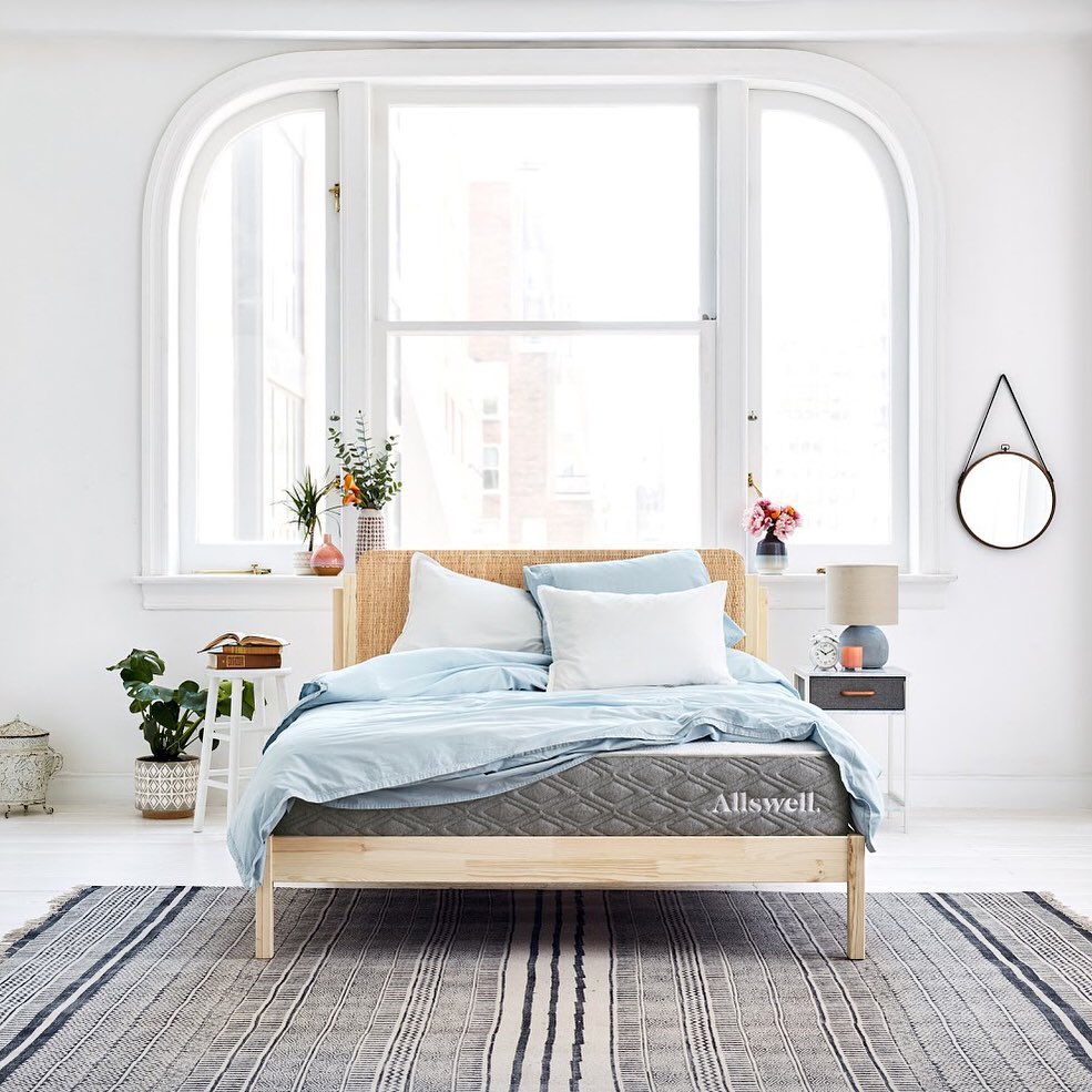 Refreshed natural bedroom Instagram Post