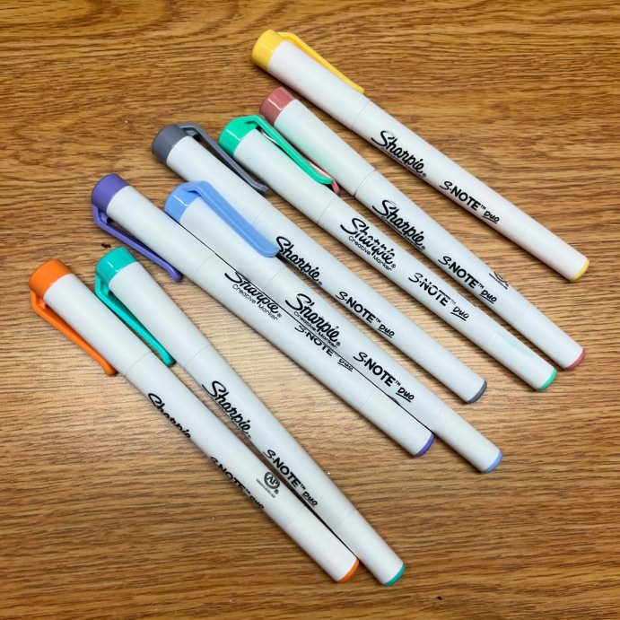 user image by @welagoon, Sharpie S-Note Dual Tip Creative Highlighters Assorted Colors