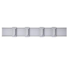 Shop Mastercraft MOD Wall Organization Track with 4 Adjustable Clips for MOD Accessories, 26-in, Grey and more