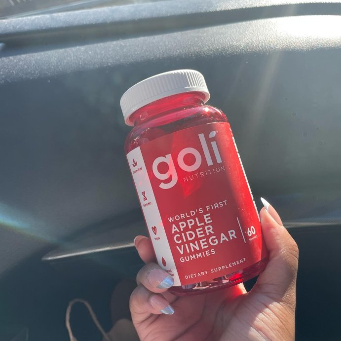 user image by @selfcarexpuffs, Goli Nutrition Apple Cider Vinegar Vegan Gummies - 60ct