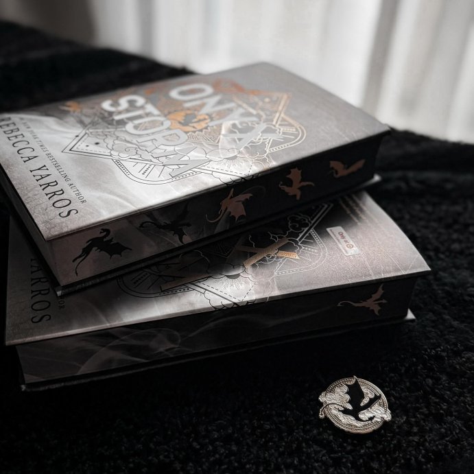user image by @simply.good.reads, Onyx Storm (Wing and Claw Collection) - by Rebecca Yarros (Hardcover)