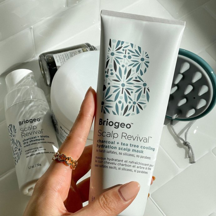 user image by @briogeo, Briogeo Hair Care Scalp Revival Charcoal + Tea Tree Scalp Treatment Serum - 1 fl oz - Ulta Beauty