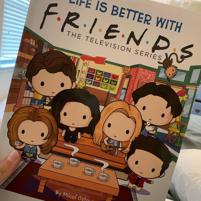 user image by @jennieedrude, Life Is Better with Friends (Friends Picture Book) (Media Tie-In) - by Micol Ostow (Hardcover)