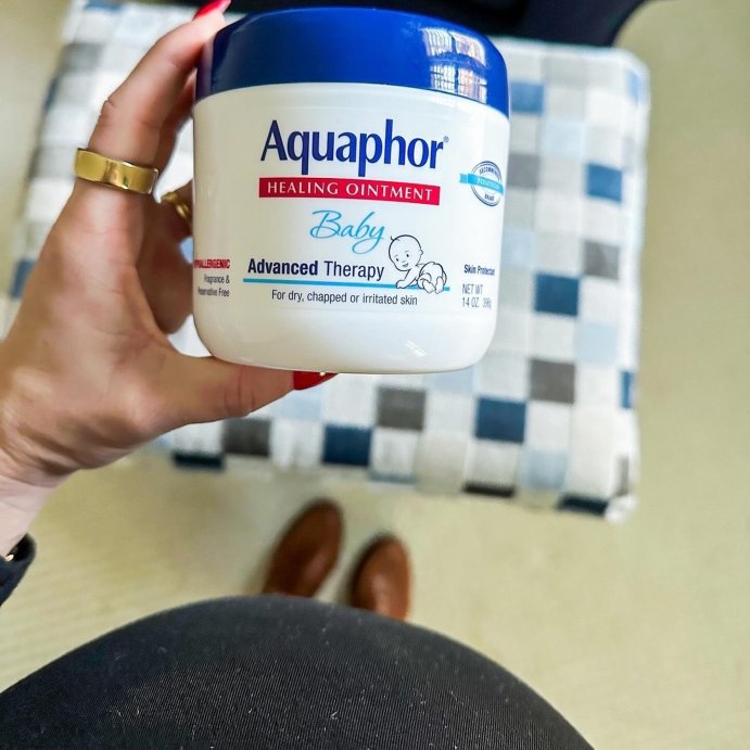 user image by @terilynadams, Aquaphor Baby Healing Ointment Advanced Therapy Skin Protectant - Dry Skin and Diaper Rash Ointment Jar - 14oz