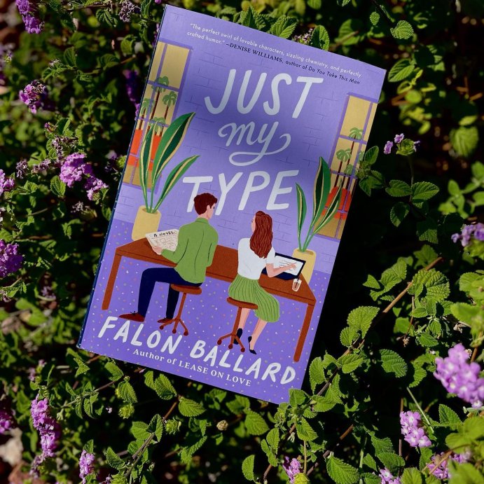 user image by @bairsbooks, Just My Type - by  Falon Ballard (Paperback)