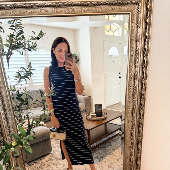 user image by @alwayselaine, Women's Rib-Knit Maxi Bodycon Dress - Universal Thread™