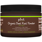 Shop plnt Organic Beet Root Powder with Nitric Oxide - Natural Energy & Healthy Blood Pressure (4.55 oz./30 Servings) and more