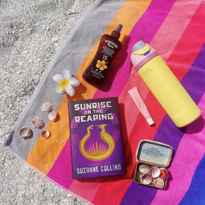 user image by @sarahendry, The Hunger Games: Sunrise on the Reaping - by Suzanne Collins (Hardcover)