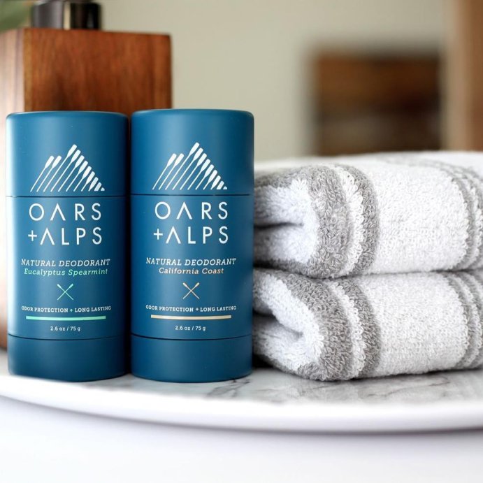 user image by @oarsandalps, OARS + ALPS Men's Roll-On Natural Deodorant - Aluminum-Free 2.6oz