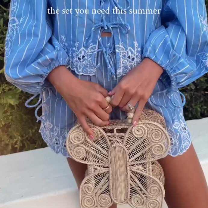 user image by @haileevsmith, Women's High-Rise Eyelet Hem Poplin Pull-On Shorts - Future Collective
