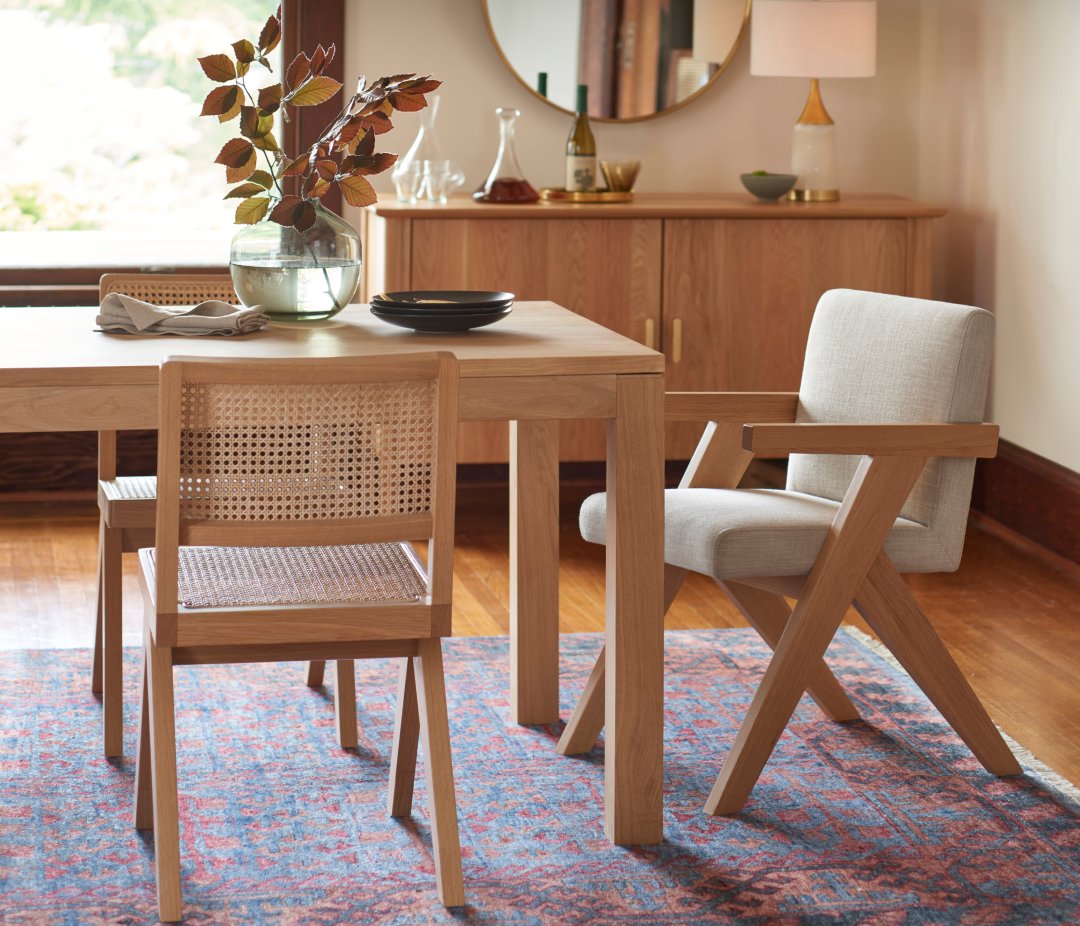 How to Mix and Match Dining Chairs in a Coastal Modern Style