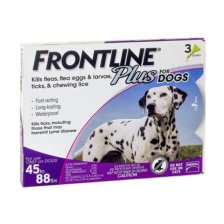 Shop Frontline Plus Flea and Tick Prevention for Large Dogs - 3 Monthly Treatments and more