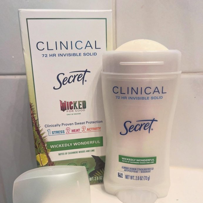 user image by @influensterthoughtss, Secret Clinical Strength Women&#39;s Limited Edition Eplhaba&#39;s Wicked 72-Hour Protection Antiperspirant &#38; Deodorant - 2.6oz