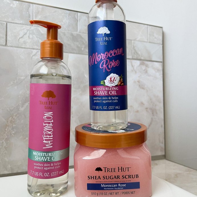 user image by @feelprettywithpri, Tree Hut Moroccan Rose Shea Sugar Body Scrub - 18oz