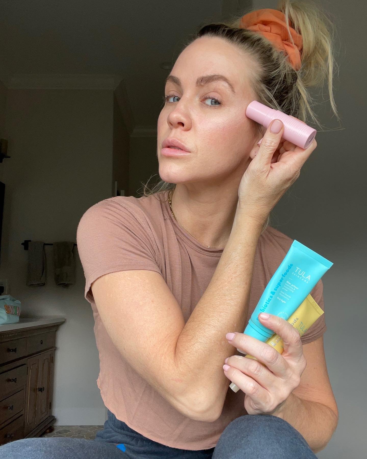 user image by @jesssouthern, TULA SKINCARE Protect + Glow Daily Sunscreen Gel Broad Spectrum SPF 30 - 1.7 fl oz - Ulta Beauty