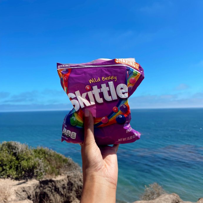 user image by @styledbymckenz, Skittles Original Gummies Candy Peg - 5.8oz