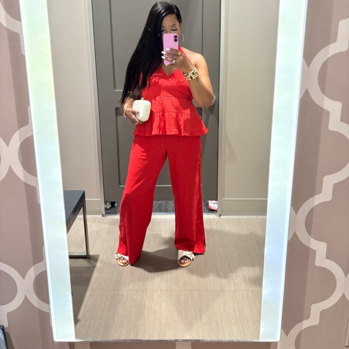 user image by Catchmyvibe74, Women's Pull-On Linen Pants - Wild Fable™
