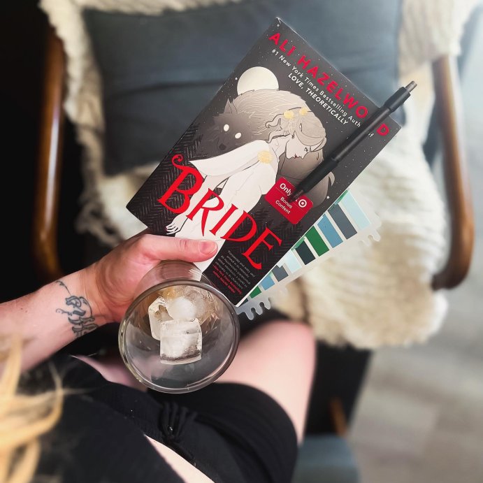 user image by @booksloveandjoy, Bride - Target Exclusive Edition - by Ali Hazelwood (Paperback)