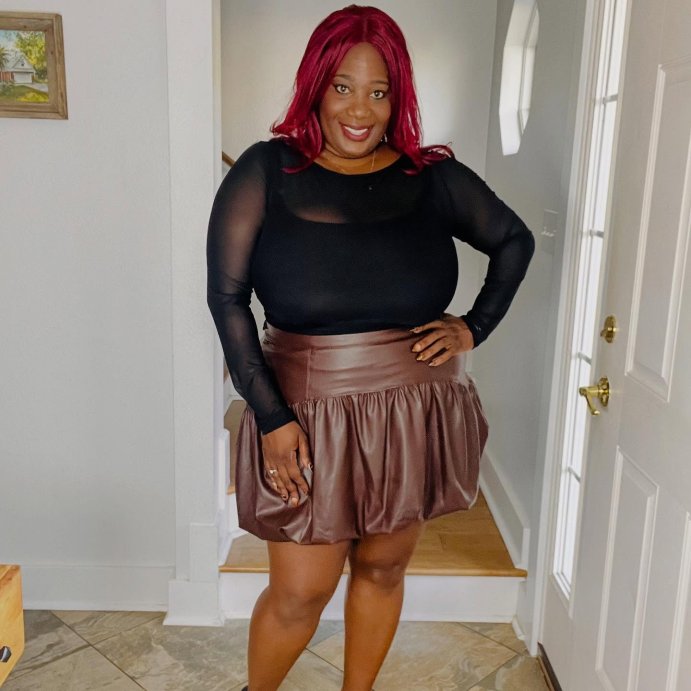 user image by @kolo_kouture, Women's Long Sleeve Boat Neck Mesh Top - Wild Fable™