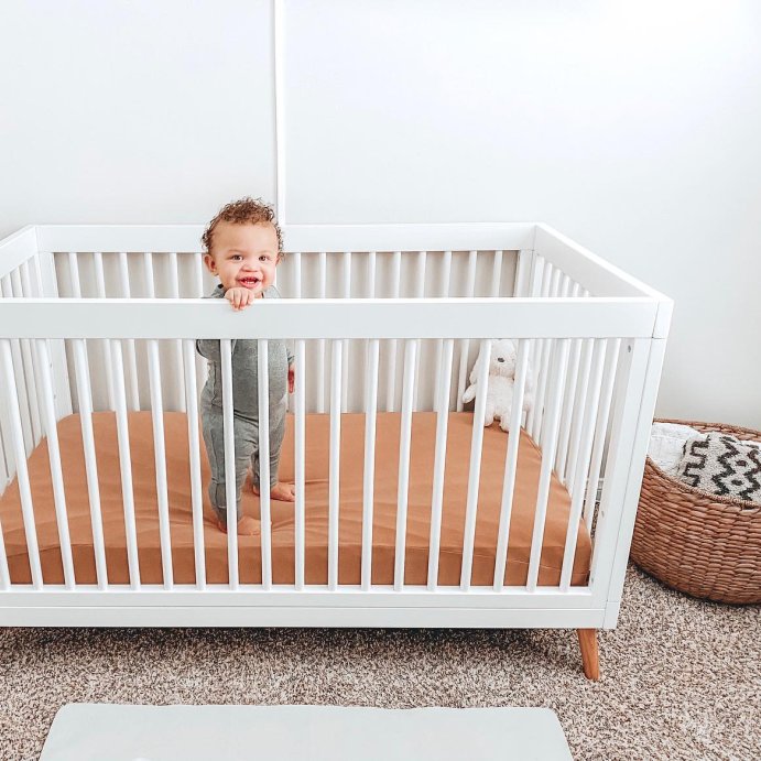 user image by @ahannahthing, Delta Children Jordan 4-in-1 Convertible Crib
