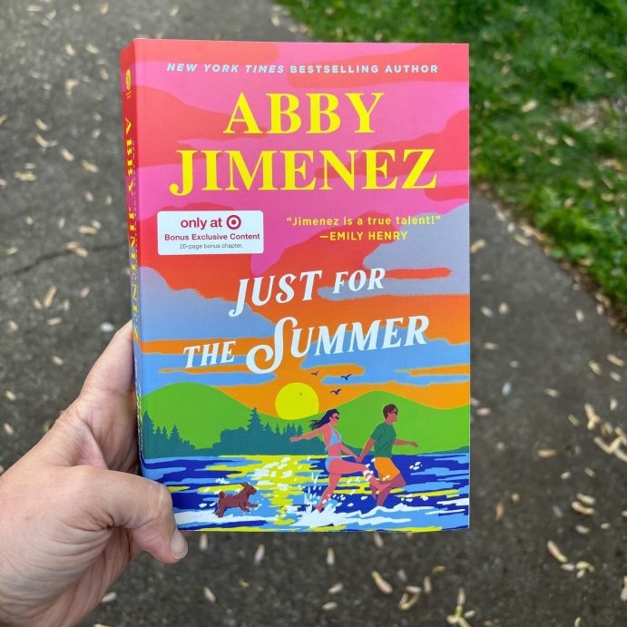 user image by @thebooknook.ky, Just for the Summer - by Abby Jimenez