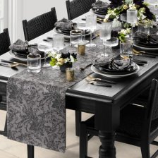 Shop Damask Table Runner, 16"x108", Damask and more