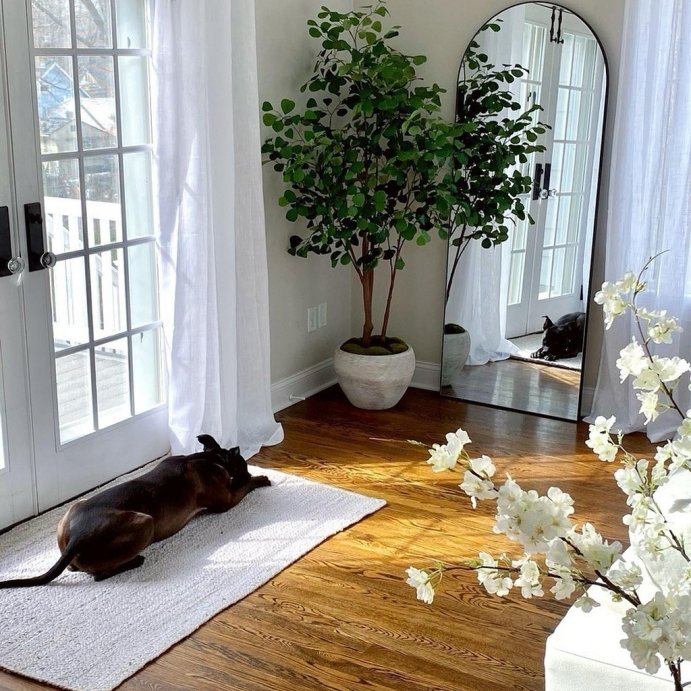 user image by @homeswithchristina, 72&#34; Artificial Ficus Tree - Threshold&#8482; designed with Studio McGee